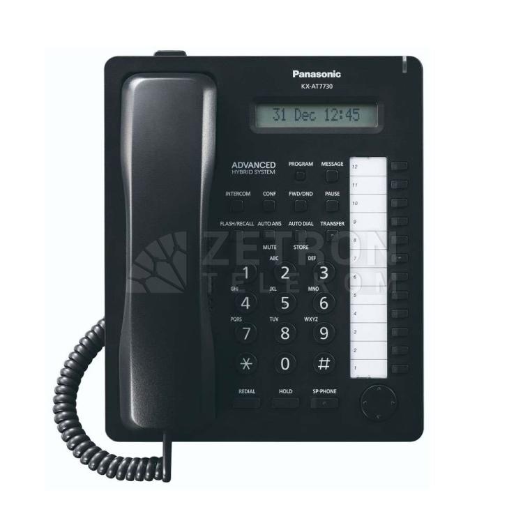                                                                 Panasonic KX-AT7730 Чёрный | Системный телефон
                                                                